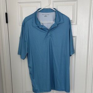 Age of Wisdom Men's Light Blue Polo Shirt